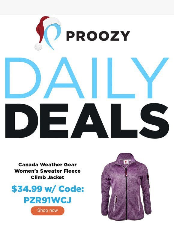 $17 Eddie Bauer 1/4 Zip | $23 Reebok Puffer Vest | $20 Reebok Polar Jacket & Much More!