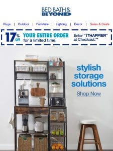 17% Off The ULTIMATE Home Storage Updates