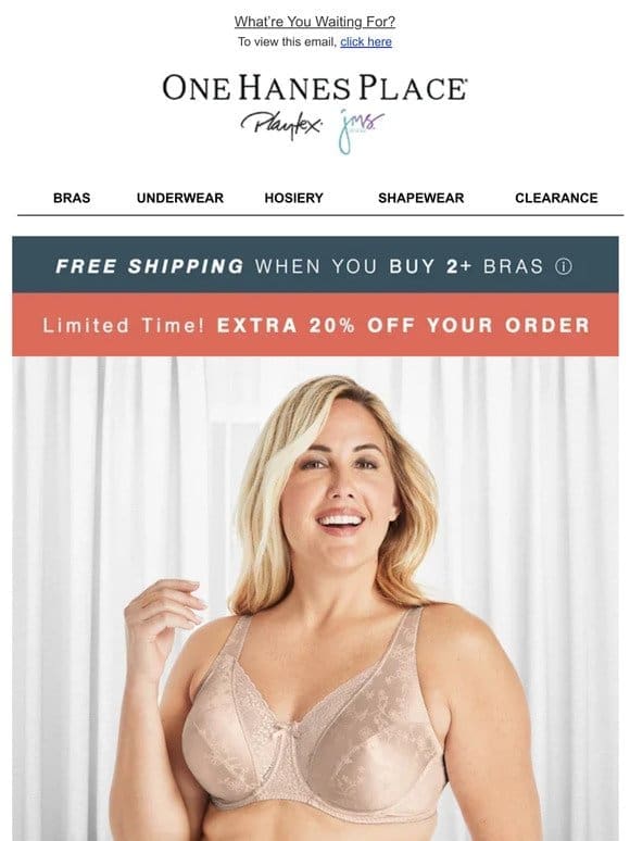 $17.99 Playtex Bras—