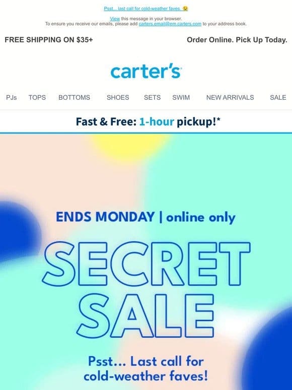 2-DAY SECRET SALE: Access granted.