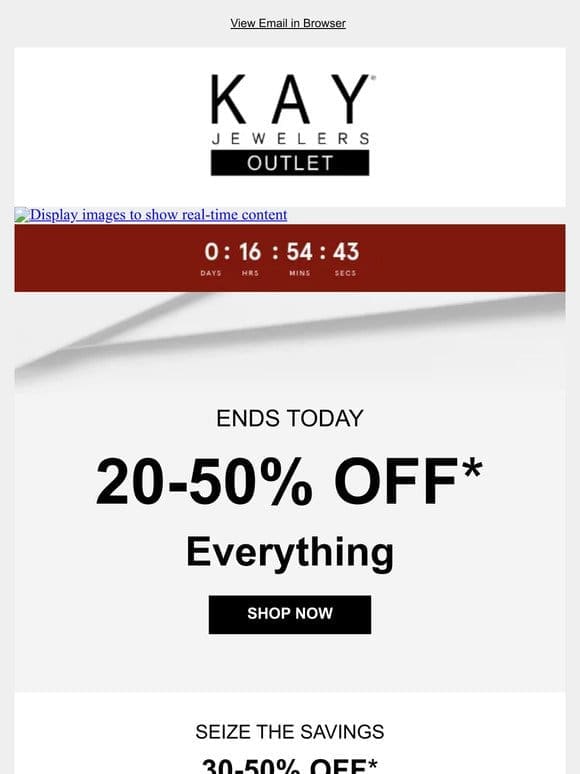 20-50% off EVERYTHING ends today!