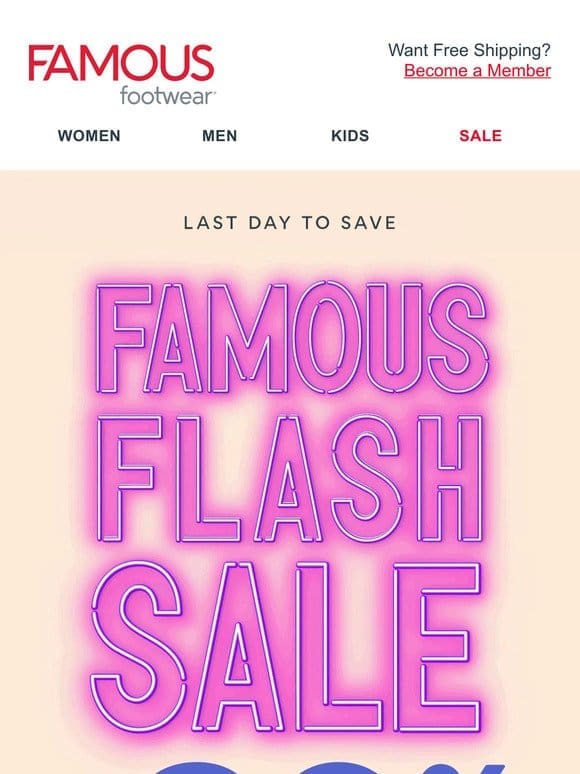 20% OFF Flash Sale ends TONIGHT