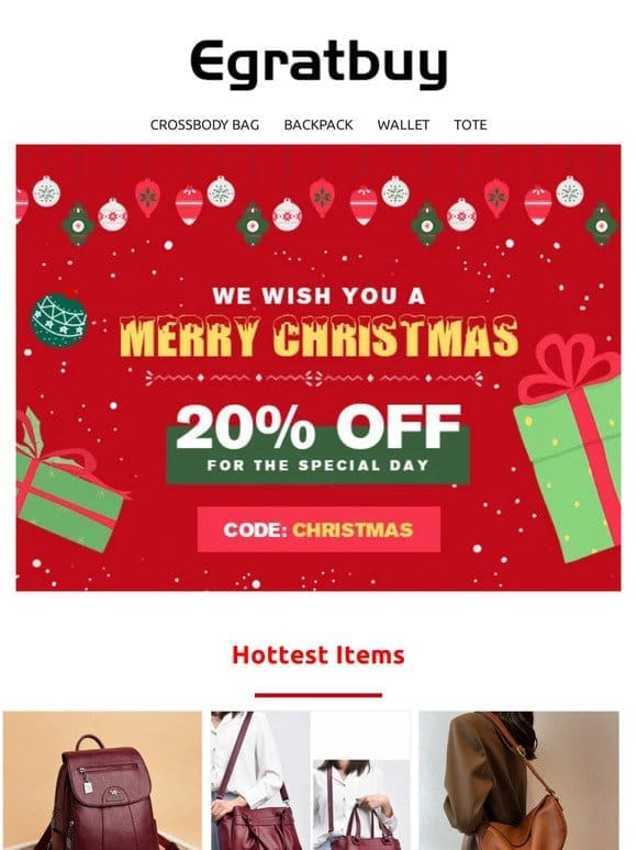 20% OFF Sitewide  for the Special Day