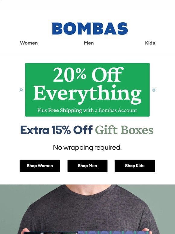 20% Off + Extra 15% Off Gift Boxes