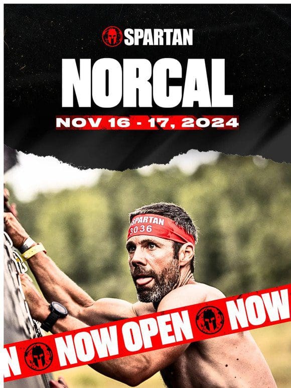 2024 Spartan NorCal: Now Open