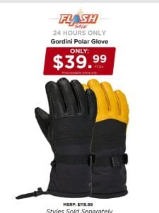 24 HOURS ONLY | GORDINI GLOVES | FLASH SALE