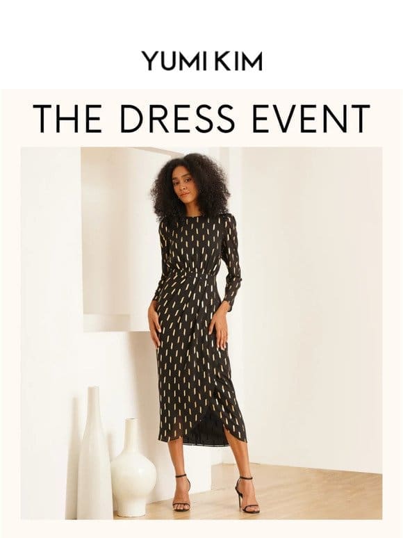 25% OFF All Your Dresses NOW!