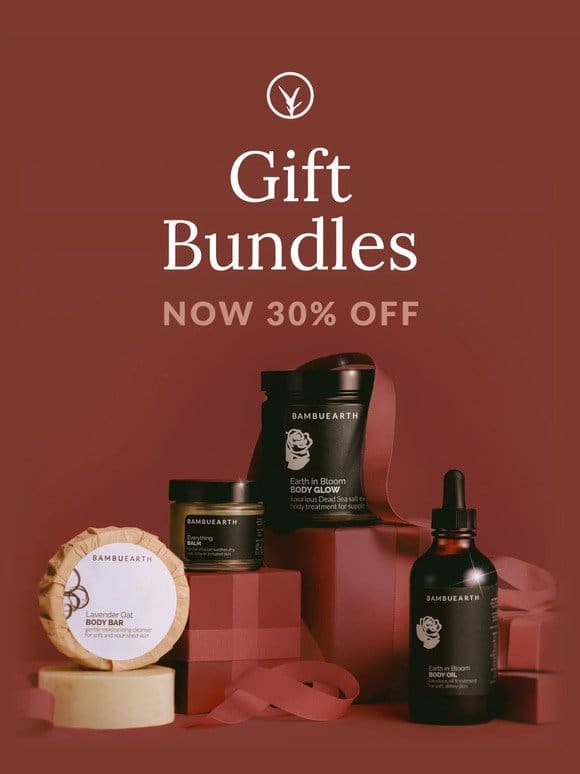 30% off the perfect gift bundles