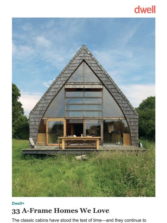 33 A-Frame Homes We Love