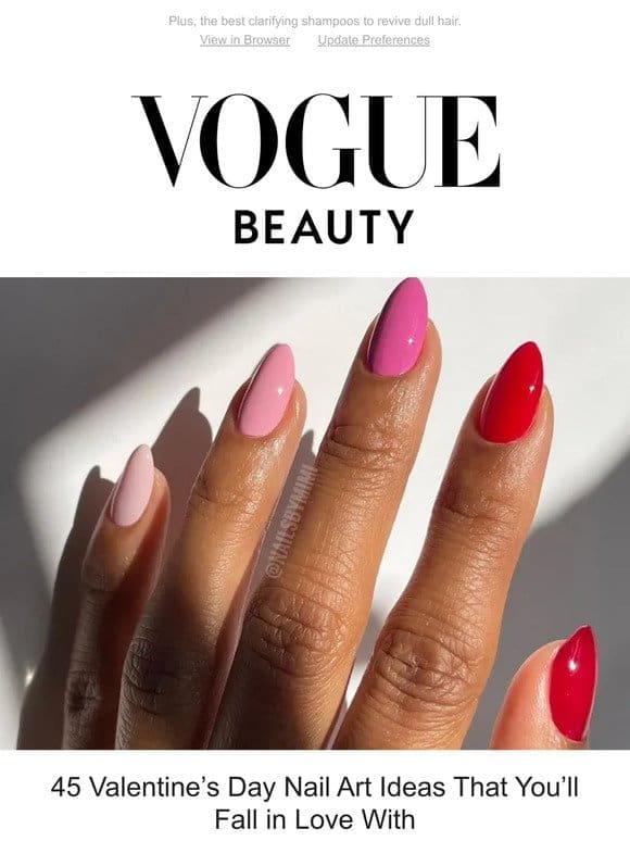 45 Valentine’s Day Nail Trends for the Hopeless Romantic