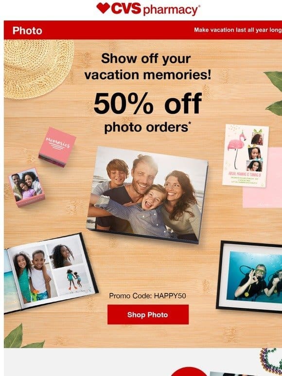 50% Off Your Entire Photo Order!