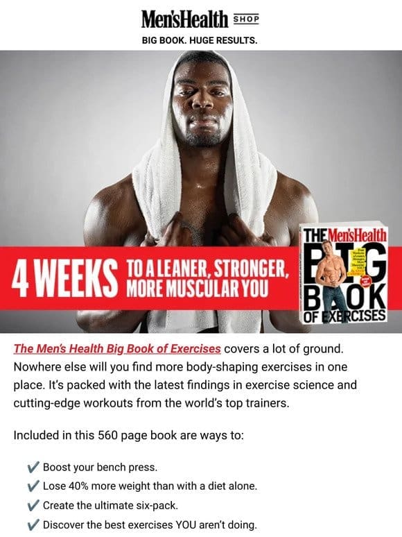 560 Pages. 700+ Exercises. Diversify Your Workout Now.