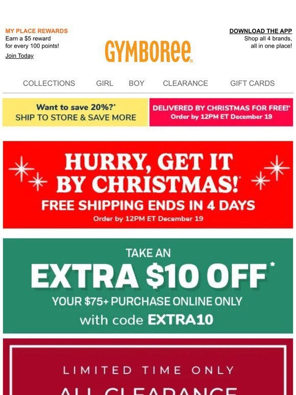 60% off CLEARANCE + $10 EXTRA off your order!