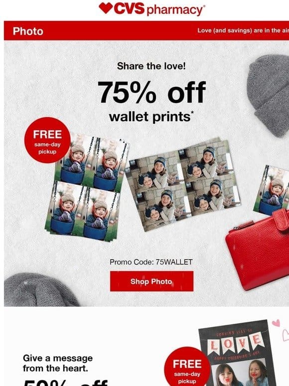 75% Off Wallet Prints — -Show Off Your Pics & Save!