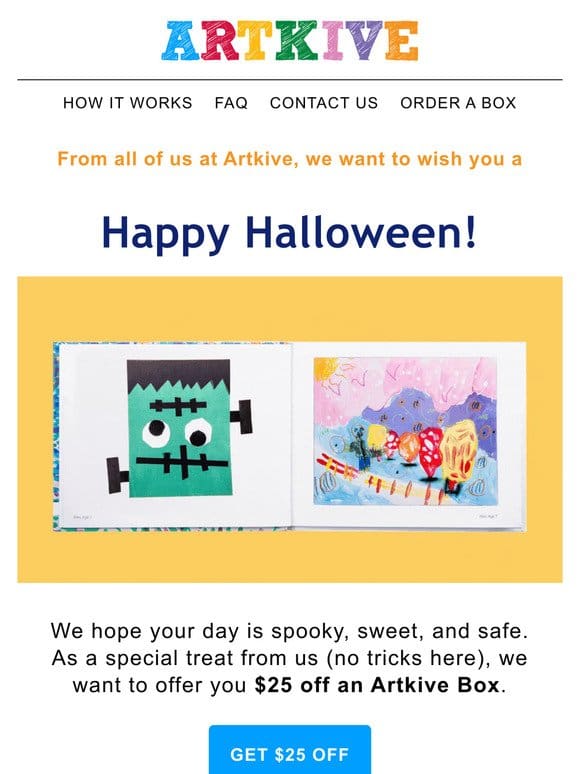 A SCARY Artkive Sale!