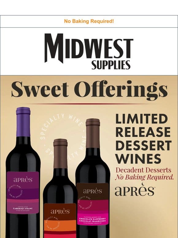 A Seasonal Treat: Decadent Apres Dessert Wines!