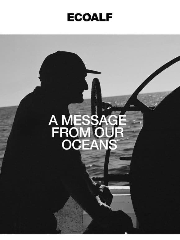 A message from our oceans