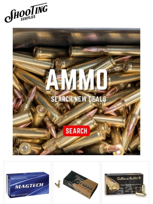 AMMO DEALS OF THE DAY.