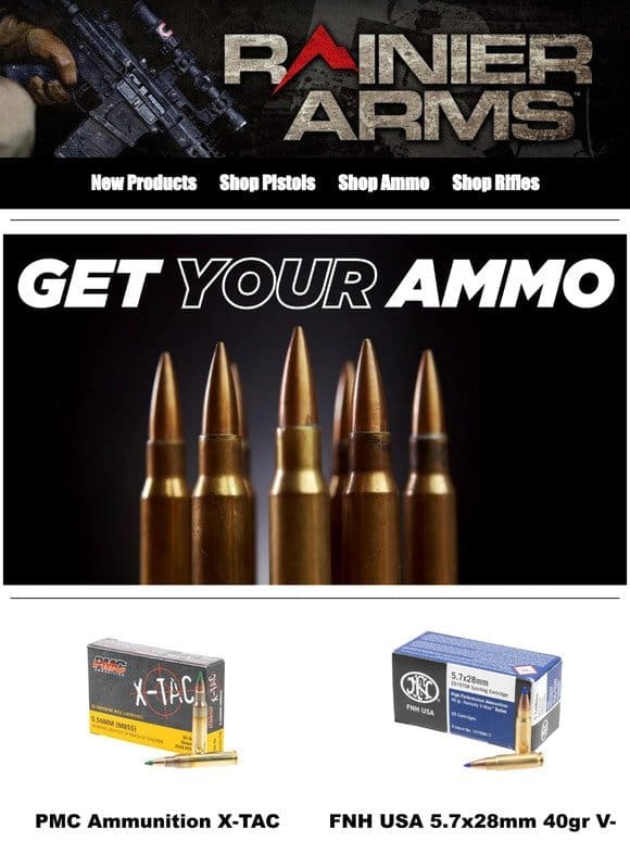 AMMO， AMMO & MORE AMMO!