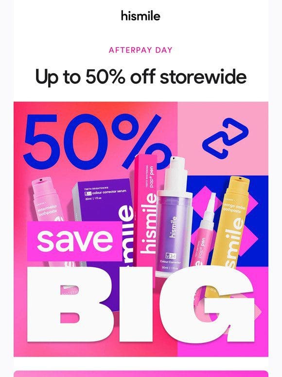 ATTN: Up to 50% Off Storewide