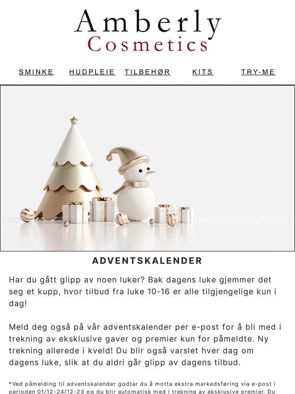 Adventskupp! Gikk du glipp av noen luker?