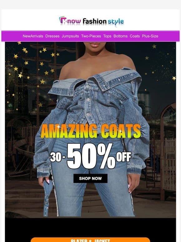 Amazing Outerwears 30-50%OFF on sale