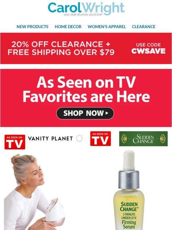 As Seen on TV Favorites are Here | Shop Now