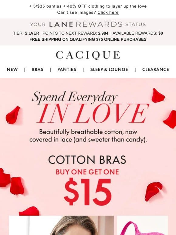 BOGO $15! Breathably beautiful COTTON BRAS