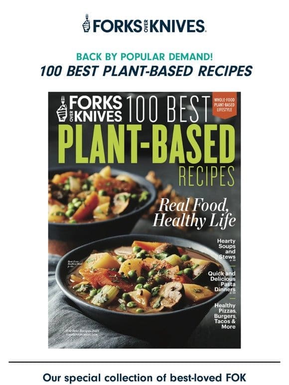 Back in Stock: 100 Best Plant-Based Recipes