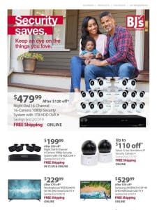 Big savings on home security – shop now