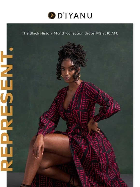 Black History Month Collection Launches TOMORROW!