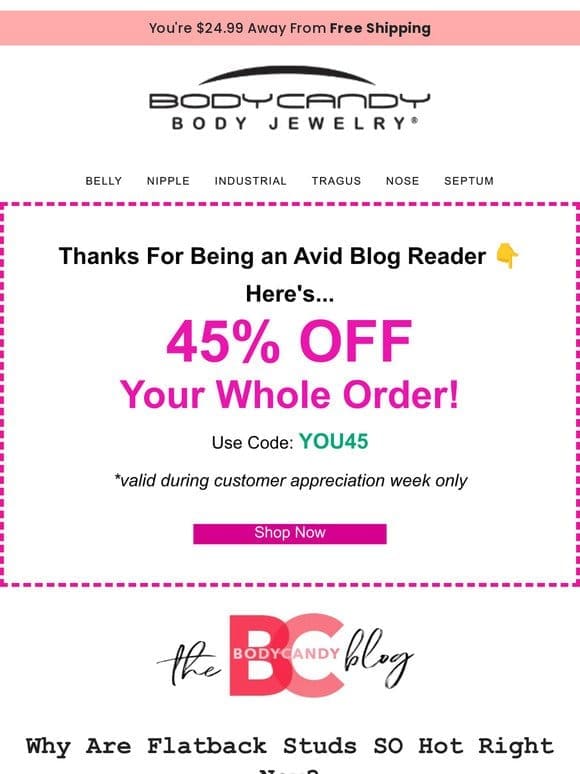 Bonus: Get 45% Off