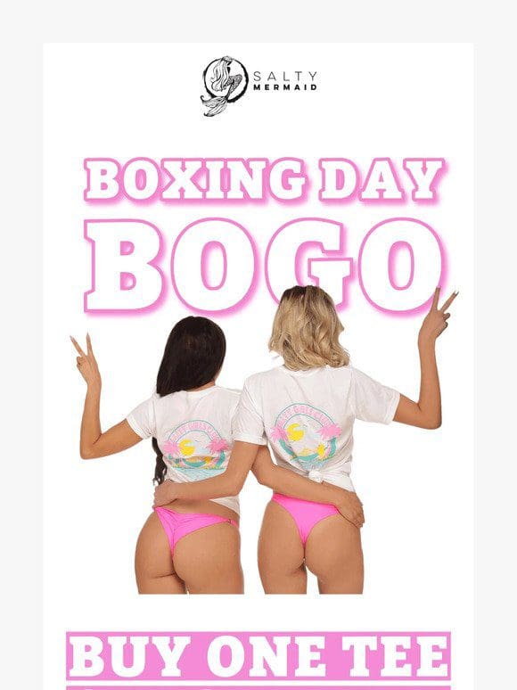 Boxing Day BOGO