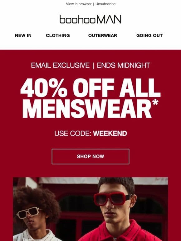 Bro Your Exclusive 40% Off Code Is Here!