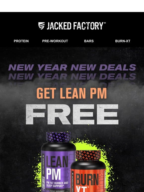 Buy BURN XT Get LEAN PM Free