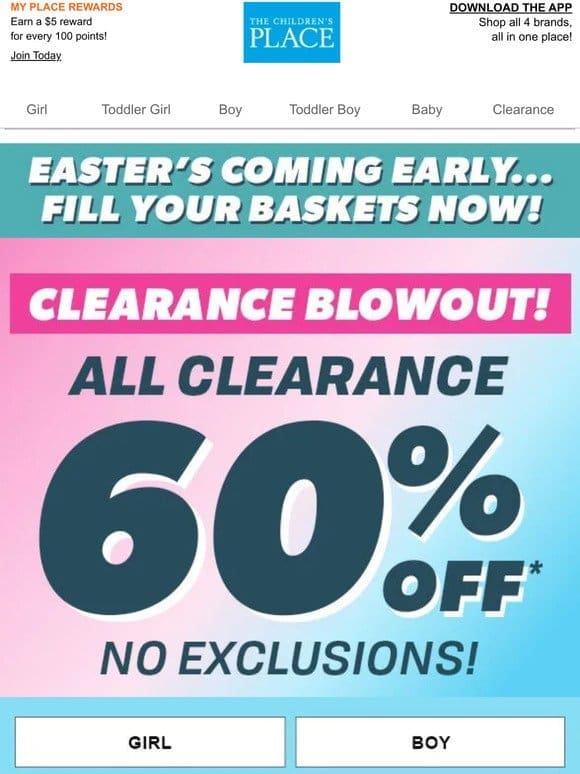 CLEARANCE BLOWOUT: ALL 60% OFF (Limited-time only!)