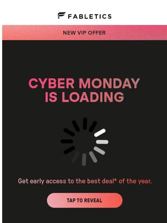 CYBER MONDAY CAME EARLY…