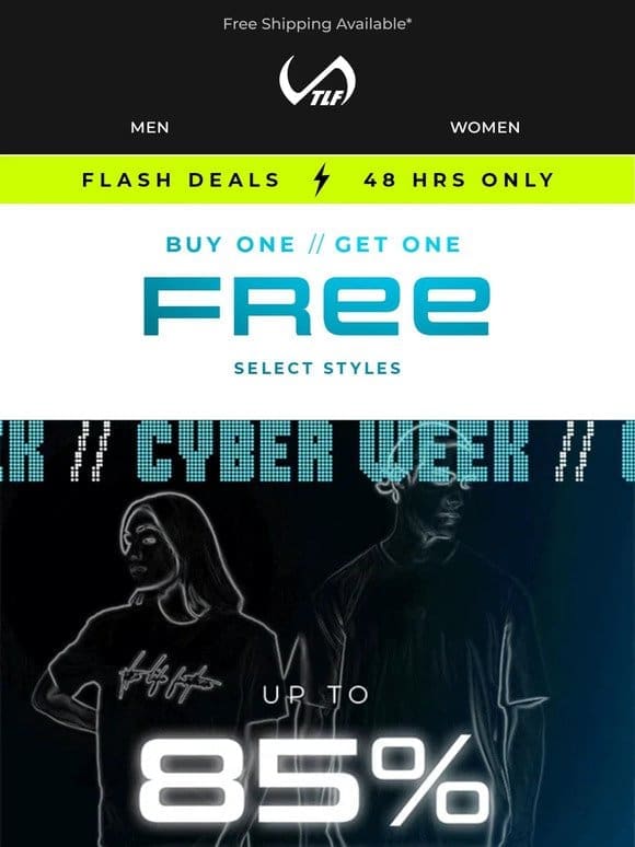 CYBER WEEK BLOWOUT