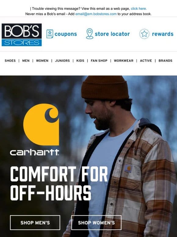 Carhartt: Comfort for Off-Hours