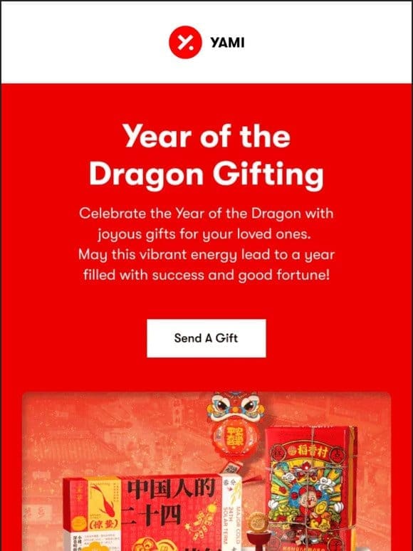 Celebrate the Year of the Dragon with Special Gifts
