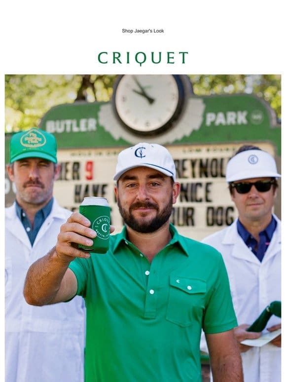 Cheers to Stephan Jaeger， Criquet PGA Tour Professional and Brand Ambassador