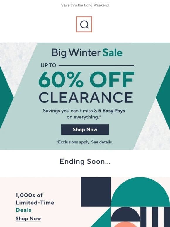 Clearance Brrr-gain: Up to 60% Off!