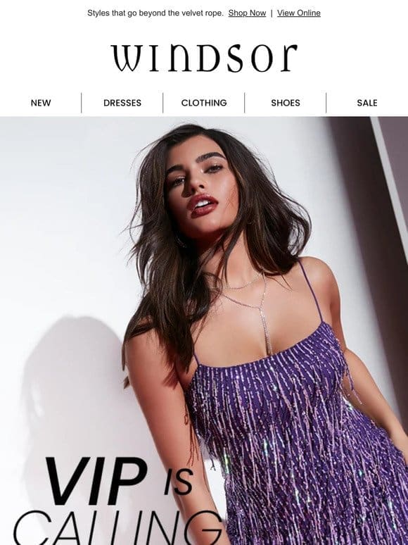 Club Dresses: VIP is Calling