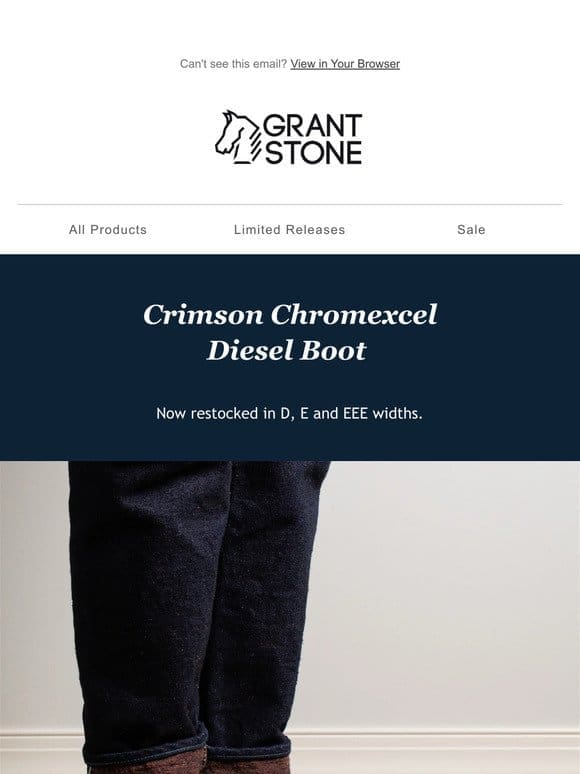 Crimson Chromexcel Diesel Full Restock