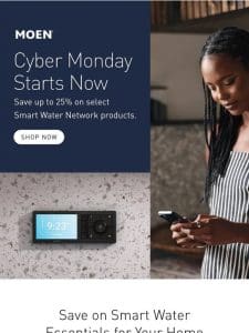 Cyber Monday Savings: Up to 25% Off