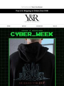 Cyber Week Deals Start Now! ⚡