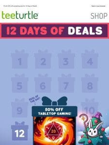 DAY 11: 50% OFF   GAMING