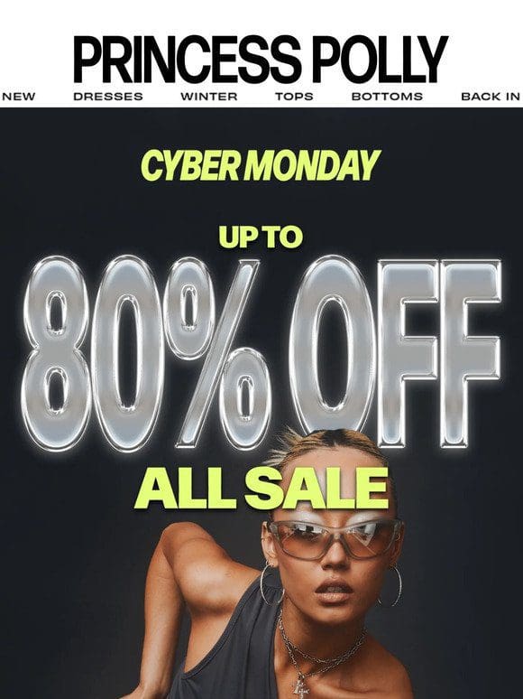 DON’T MISS CYBER MONDAY