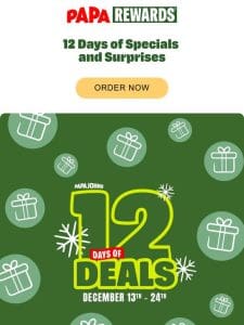 Day 3: Unwrap the joy of delicious discounts