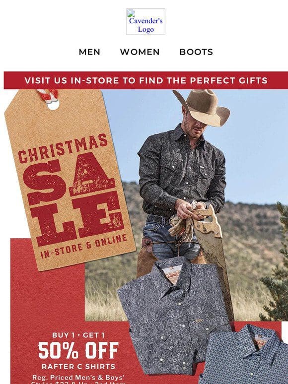 Deals on Cavender’s Exclusives